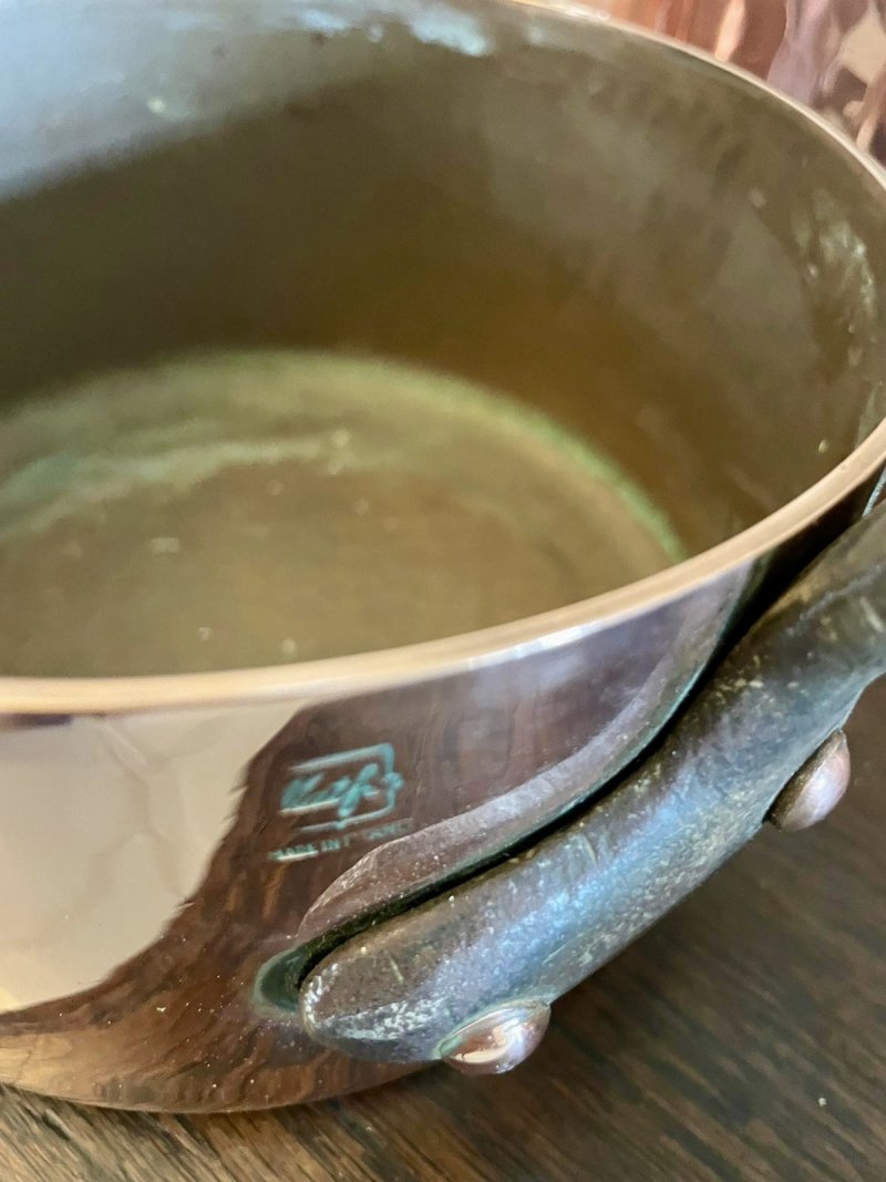 Antique 19th Century French Set of Four Copper Pans - Image 10